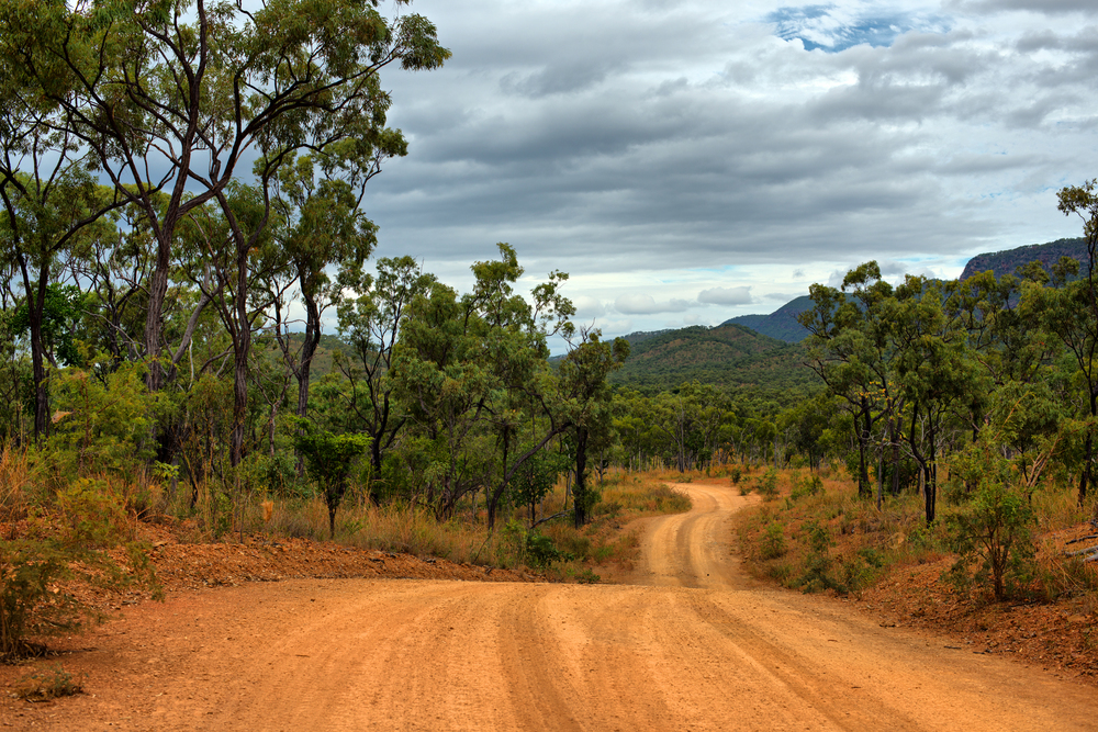 Dirt road in regional Australia