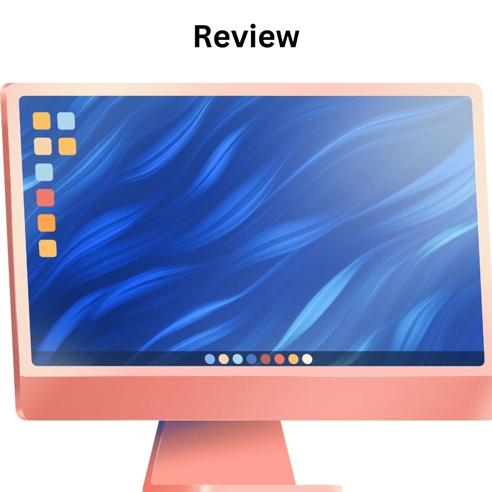 A drawing of a Windows Computer screen.